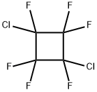 1,3-Dichloro-1,2,2,3,4,4-hexafluorocyclobutane Structure