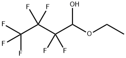 HEPTAFLUOROBUTYRALDEHYDE ETHYL HEMIACETAL Structure