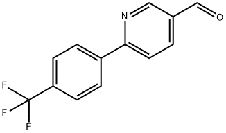 6-(4-TRIFLUOROMETHYL-PHENYL)-PYRIDINE-3-CARBALDEHYDE Structure