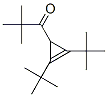 1,2-Di-tert-butyl-3-pivaloyl-1-cyclopropene Structure