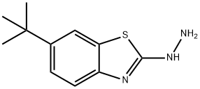 2(3H)-Benzothiazolone,6-(1,1-dimethylethyl)-,hydrazone(9CI) 구조식 이미지