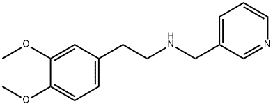 [2-(3,4-DIMETHOXY-PHENYL)-ETHYL]-PYRIDIN-3-YLMETHYL-AMINE Structure