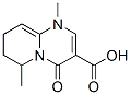 4,6,7,8-Tetrahydro-1,6-dimethyl-4-oxo-1H-pyrido[1,2-a]pyrimidine-3-carboxylic acid 구조식 이미지