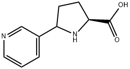 Nornicotine-2-carboxylic Acid Structure