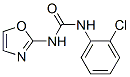 1-(o-Chlorophenyl)-3-(2-oxazolyl)urea 구조식 이미지