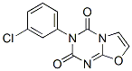 3-(m-Chlorophenyl)-2H-oxazolo[3,2-a][1,3,5]triazine-2,4(3H)-dione 구조식 이미지