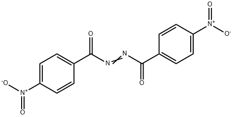 Bis(4-nitrobenzoyl)diazene Structure
