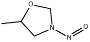 N-니트로소-5-메틸-1,3-옥사졸리딘 구조식 이미지