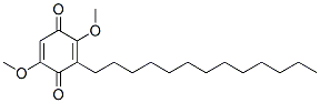 2,5-dimethoxy-3-tridecyl-cyclohexa-2,5-diene-1,4-dione Structure