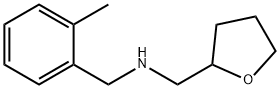 (2-METHYL-BENZYL)-(TETRAHYDRO-FURAN-2-YLMETHYL)-AMINE Structure