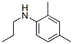 Benzenamine, 2,4-dimethyl-N-propyl- (9CI) Structure