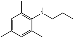 2,4,6-Trimethyl-N-propylaniline Structure