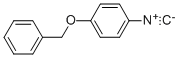 4-BENZYLOXYPHENYLISOCYANIDE Structure