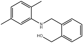 (2-[(2,5-DIMETHYL-PHENYLAMINO)-METHYL]-PHENYL)-METHANOL Structure