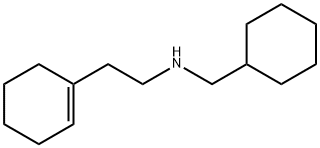 [2-(cyclohex-1-en-1-yl)ethyl](cyclohexylmethyl)amine Structure