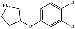 3-(3,4-DICHLOROPHENOXY)PYRROLIDINE Structure