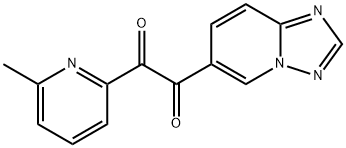 1-([1,2,4]triazolo[1,5-a]pyridin-6-yl)-2-(6-methylpyridin-2-yl)ethane-1,2-dione Structure