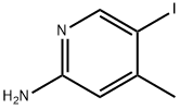 5-IODO-4-METHYL-PYRIDIN-2-YLAMINE Structure