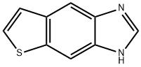 1H-Thieno[2,3-f]benzimidazole(9CI) Structure