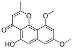 2-Methyl-5-hydroxy-8,10-dimethoxy-4H-naphtho[1,2-b]pyran-4-one 구조식 이미지