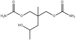 카르바믹산2-(2-히드록시프로필)-2-메틸트리메틸렌에스테르 구조식 이미지