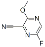 Pyrazinecarbonitrile, 6-fluoro-3-methoxy- (9CI) Structure