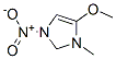 5-METHOXY-1-METHYL-3-NITRO-1H-IMIDAZOLE Structure