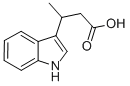 3-(1H-INDOL-3-YL)-BUTYRIC ACID Structure