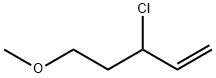 3-CHLORO-5-METHOXY-1-PENTENE Structure