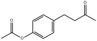 4-(4-Acetoxyphenyl)-2-butanone 구조식 이미지