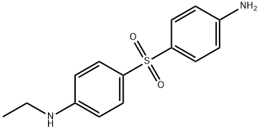 N-Ethyl[4,4'-sulfonylbis(benzenamine)] 구조식 이미지