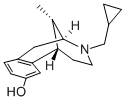 (+)-CYCLAZOCINE Structure