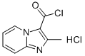 2-METHYLIMIDAZO[1,2-A]PYRIDINE-3-CARBONYL CHLORIDE HYDROCHLORIDE Structure