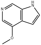 1H-Pyrrolo[2,3-c]pyridine,4-methoxy-(9CI) Structure