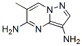 Pyrazolo[1,5-a]pyrimidine-3,5-diamine,  6-methyl- Structure