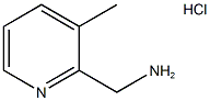 (3-Methylpyridin-2-yl)methanamine hydrochloride 구조식 이미지