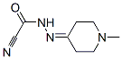 아세토니트릴,[(1-메틸-4-피페리디닐리덴)히드라지노]옥소-(9CI) 구조식 이미지