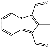 2-METHYL-INDOLIZINE-1,3-DICARBALDEHYDE Structure