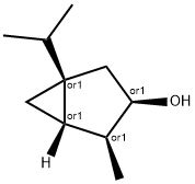 (1alpha,3alpha,4alpha,5alpha)-4-methyl-1-(1-methylethyl)bicyclo[3.1.0]hexan-3-ol 구조식 이미지