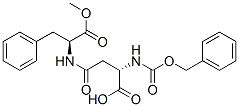 1-methyl 3-phenyl-N-[N-[(phenylmethoxy)carbonyl]-L-beta-aspartyl]-L-alaninate Structure