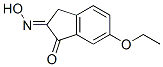 1H-Indene-1,2(3H)-dione,6-ethoxy-,2-oxime(9CI) 구조식 이미지