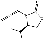 2-Oxazolidinone,4-(1-methylethyl)-3-(1,2-propadienyl)-,(4R)-(9CI) 구조식 이미지