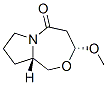 1H,5H-Pyrrolo[2,1-c][1,4]oxazepin-5-one,hexahydro-3-methoxy-,(3R,9aS)-(9CI) Structure