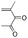 4-Pentene-2,3-dione, 4-methyl- (9CI) Structure