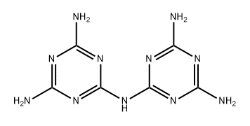 2,2'-iminobis[4,6-diamino-1,3,5-triazine] Structure