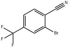2-BROMO-4-(TRIFLUOROMETHYL)BENZONITRILE 구조식 이미지