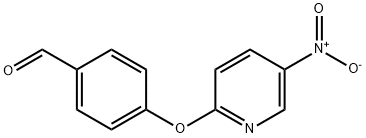 4-[(5-nitropyridin-2-yl)oxy]benzaldehyde Structure