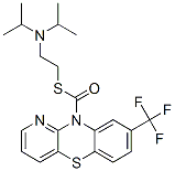 8-(Trifluoromethyl)-10H-pyrido[3,2-b][1,4]benzothiazine-10-carbothioic acid S-[2-[bis(1-methylethyl)amino]ethyl] ester Structure