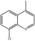 Quinoline, 8-chloro-4-Methyl- Structure