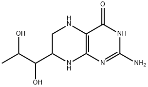 7-(1,2-dihydroxypropyl)-5,6,7,8-tetrahydrobiopterin Structure
